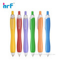 new fat ball pen with transparent clip